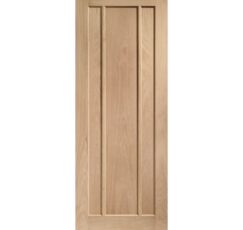 Worcester 3 Panel Internal Oak Fire Door -1981 x 838 x 44mm (33")