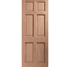 Colonial 6 Panel External Hardwood Door (Dowelled) -1981 x 838 x 44mm (33")