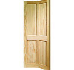 Victorian 4 Panel Bi-fold Internal Clear Pine Door -1947 x 375 x 34mm (30")