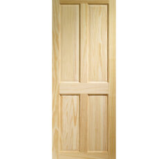 Victorian 4 Panel Internal Clear Pine Door -2040 x 826 x 40mm