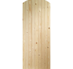 Ledged & Braced Arched Top External Pine Gate -1981 x 915mm (36")