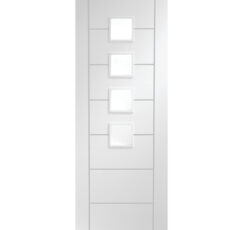 Palermo Original Internal White Primed Door with Obscure Glass -1981 x 762 x 35mm (30")