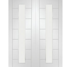Palermo 1 Light Internal White Primed Door with Clear Glass-1981 x 838 x 35mm (33")
