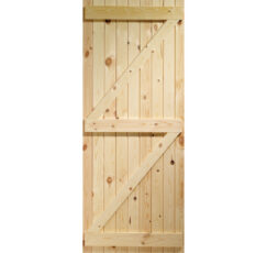 Ledged & Braced External Pine Gate or Shed Door -1981 x 914mm (36")