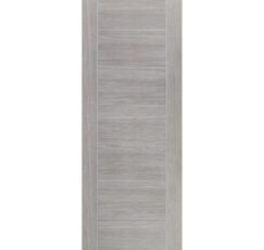 White Grey Laminate Palermo Door