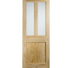 Malton External Clear Pine Door (Dowelled) with Flemish Glass -1981 x 838 x 44mm (33")