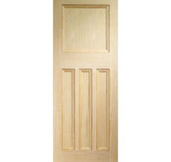 Vine DX Internal Vertical Grain Clear Pine Door -1981 x 838 x 35mm (33")