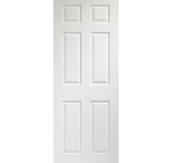 Colonist 6 Panel Internal White Moulded Fire Door -1981 x 838 x 44mm (33")