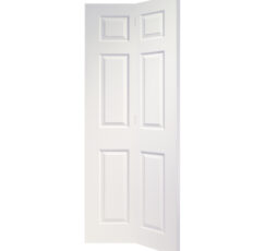 Colonist 6 Panel Bi-Fold Internal White Moulded Door -1947 x 375 x 34mm (30")