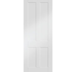 Victorian Shaker Internal White Primed Fire Door -1981 x 686 x 44mm (27")