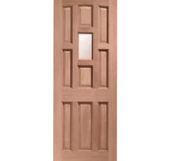 York Single Glazed External Hardwood Door (Dowelled) with Obscure Glass -1981 x 838 x 44mm (33")